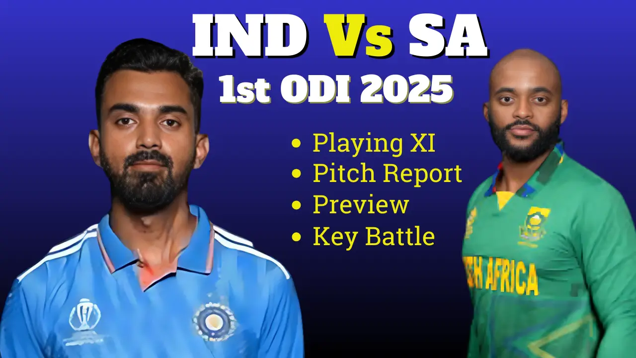India vs South Africa 1st ODI 2025